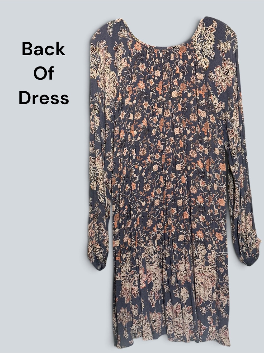 Free People Lucky Loosey Floral Swing Mini Dress Large - Picture 4 of 8